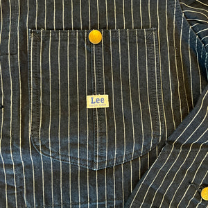 Lee Archives 1920's Indigo Blue Chore Coat (Wabash Stripe)