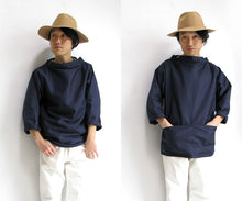 Load image into Gallery viewer, Royal Blue Sailor&#39;s Smock
