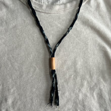 Load image into Gallery viewer, Hand Braided Textile Bolo ties
