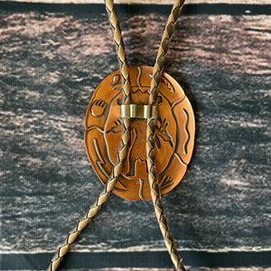 Vintage Bell Trading Kachina Bolo Tie