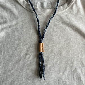 Hand Braided Textile Bolo ties